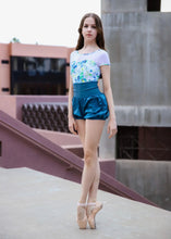 Load image into Gallery viewer, Girls Bethany Deep Blue Trash Shorts
