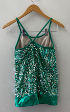 Load image into Gallery viewer, Glittery Green Dress
