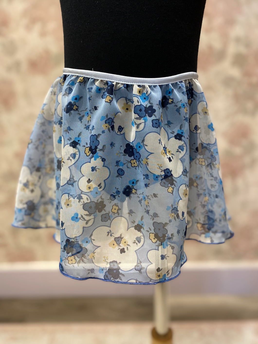 Girls Blue Fantasy Pull On Skirt