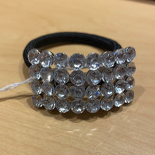 Load image into Gallery viewer, Rhinestone Square Hair Tie
