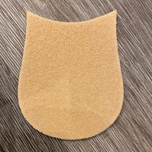 Suede Toe Caps For Pointe Shoes