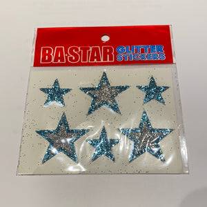 BA Star Glitter Stickers (Variety of Colors)
