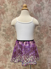 Load image into Gallery viewer, Girls Black Purple Daze Pull On Skirt
