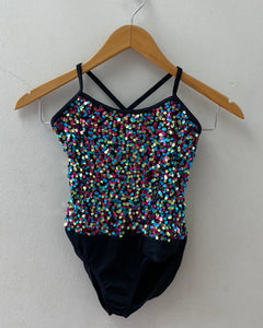 Glittery Black Leotard