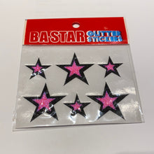 Load image into Gallery viewer, BA Star Glitter Stickers (Variety of Colors)
