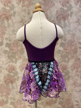 Load image into Gallery viewer, Girls Black Purple Daze Pull On Skirt
