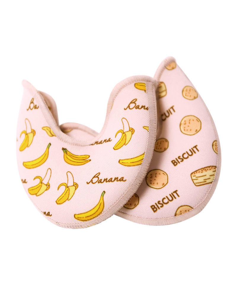 Biscuit and Banana Printed Toe Pad