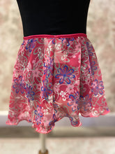 Load image into Gallery viewer, Girls Pink Floral Pull On Skirt
