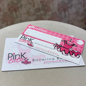 Pink Tutu Gift Card