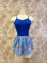 Load image into Gallery viewer, Ladies Light Blue Floral Print Shorts
