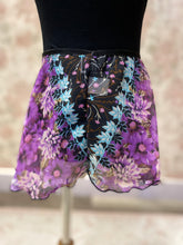Load image into Gallery viewer, Girls Black Purple Daze Pull On Skirt
