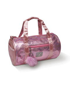 Shimmer Pink Roll Bag