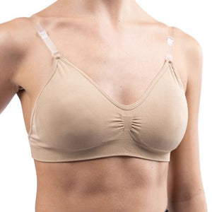 Ladies Clear Back Bra With Removable Padding